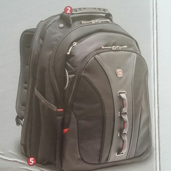 Wenger Black Backpack